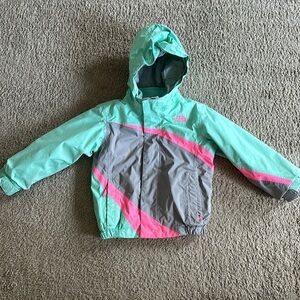 The North Face 2 in 1 HyVent Snow Coat Size 3T